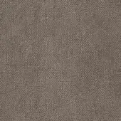 Woven fabric texture, taupe gray-brown color, dense compact weave with embedded “formitalia > vigila > ecrч” pattern, matte finish.